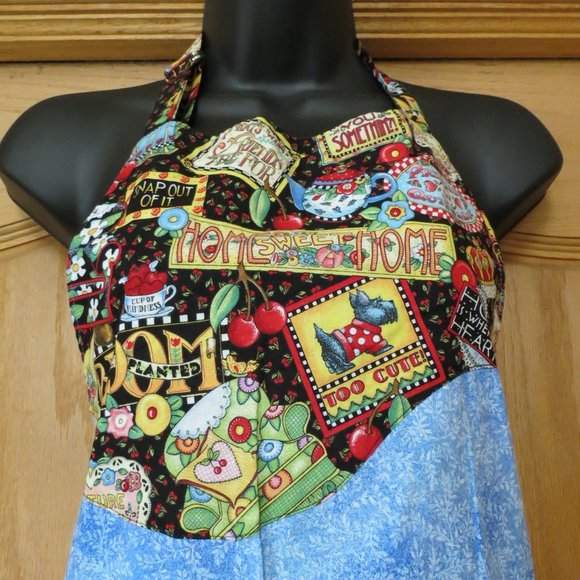 Colorful 2 in 1 Reversible Apron - Picture 11 of 13